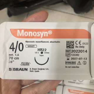 Chỉ thẩm mỹ tự tiêu Monosyn 4.0 (Giá 1 sợi)