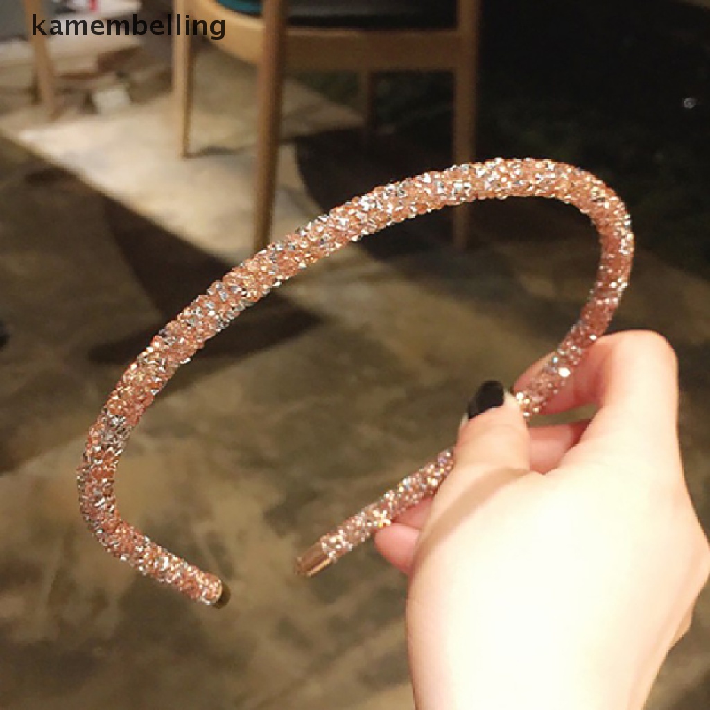 1 Băng Đô Mềm Đính Đá Thời Trang Cho Nữ