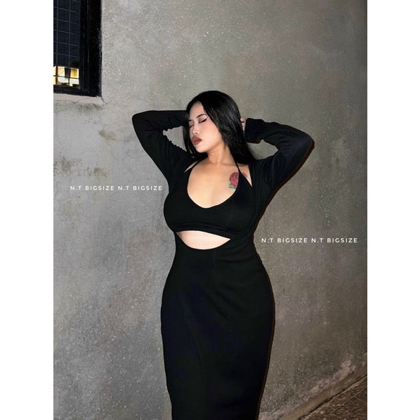 Đầm body 2 món 55-85kg