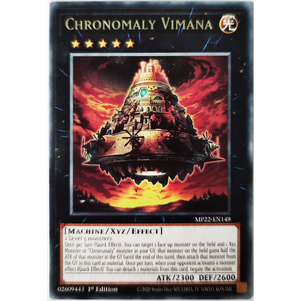 [Thẻ Yugioh] Chronomaly Vimana |EN| Rare