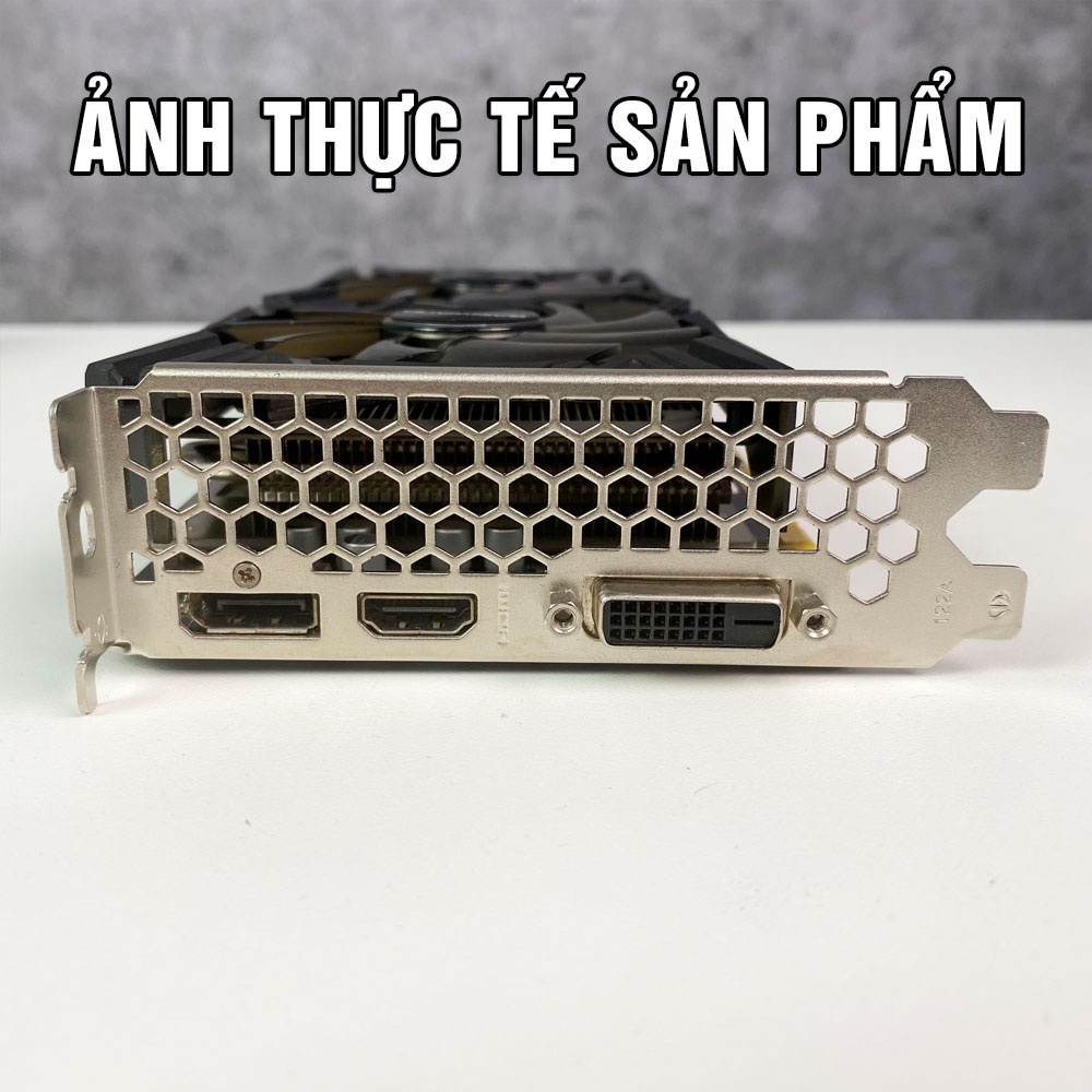 Card Màn Hình GTX1660 Ti VGA Gainward GTX 1660 Ti Ghost 6GB - 2ND Bảo Hành 12 Tháng - HLC