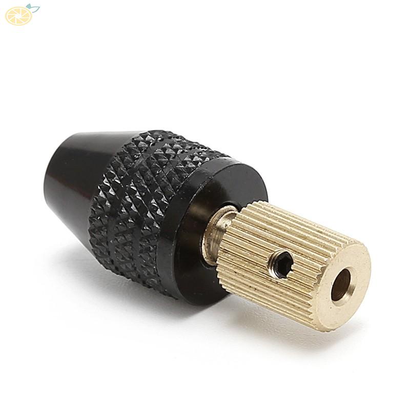 【VARSTR】Electric Drill Woodworking Brass Drill Chuck Tail Hole 2.35-3.17mm With Key Set