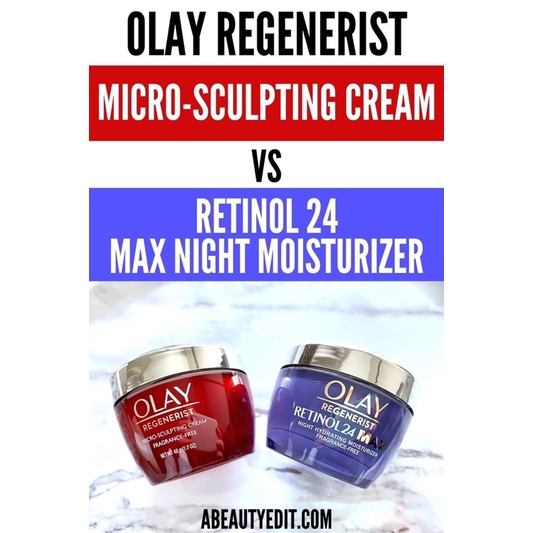 Kem dưỡng da ban đêm Olay Retinol 24 Max Night Hydrating Moisturizer 48g