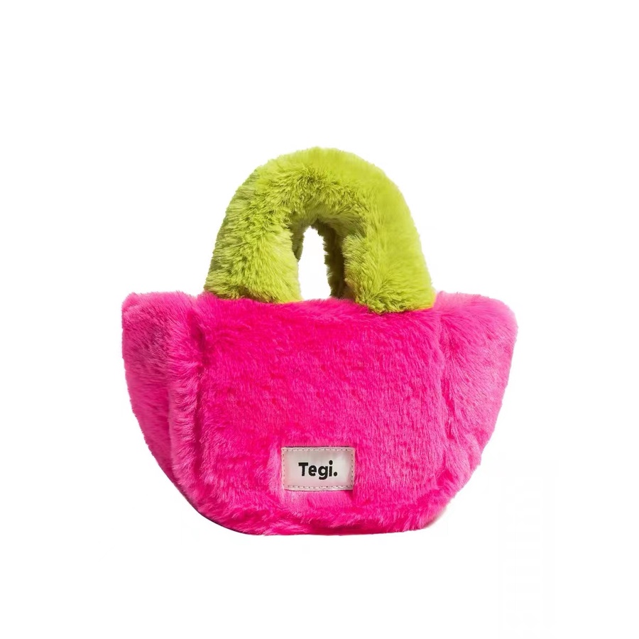 Túi Xách Lông Nhung Sức Chứa Lớn Kiểu Dáng Hợp Thời Trang