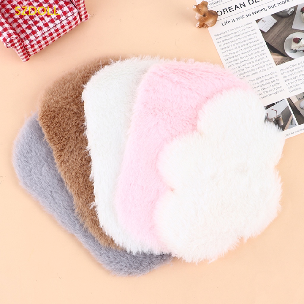 Thảm Lông Lót Sàn Trang Trí Nhà Búp Bê Tỉ Lệ 1: 12