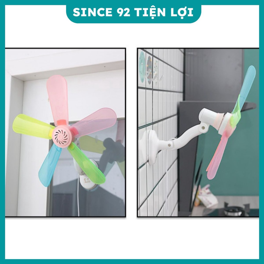 quạt mini quạt gắn tường,dùng miếng dán siêu bám dính