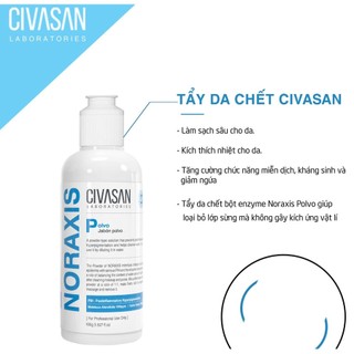 Bột Tẩy Da Chết Civasan Noraxis Polvo