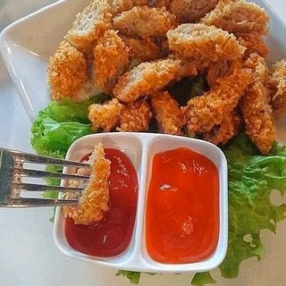 Combo 3 Chén Đựng Gia Vị Lúa Mạch 2 Ngăn