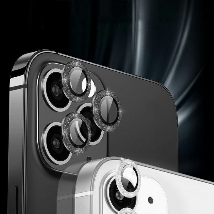 Kính cường lực iphone viền kim tuyến bảo vệ Camera 6/6plus/6s/6splus/7/7plus/8/8plus/x/xs/11/12/13/14/pro/max/promax