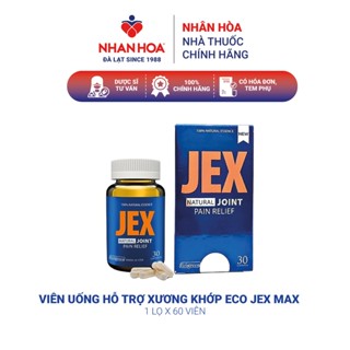 Viên Uống Hỗ Trợ Xương Khớp ECO Jex Max Lọ 30-60 Viên