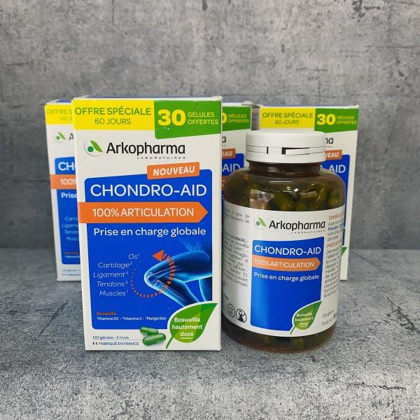 Viên xương khớp của Pháp Arkopharma Chondro-Aid Arkoflex Fort 120 viên date 11/2024