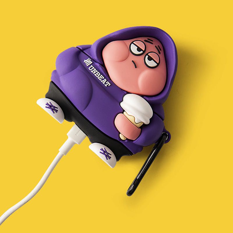 Hoạt Hình Vỏ Bảo Vệ Hộp Sạc Tai Nghe oppo enco buds 2 Hình Chú Vịt Vàng & Ngôi Sao Nhỏ Dễ Thương