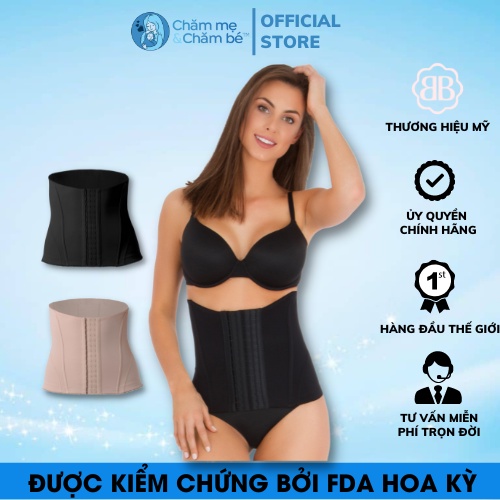 Đai nịt bụng định hình, làm đẹp Mother Tucker Corset | Chính hãng Belly Bandit, Mỹ | Màu black và nude