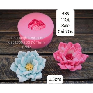 khuôn Silicone hoa cúc B39