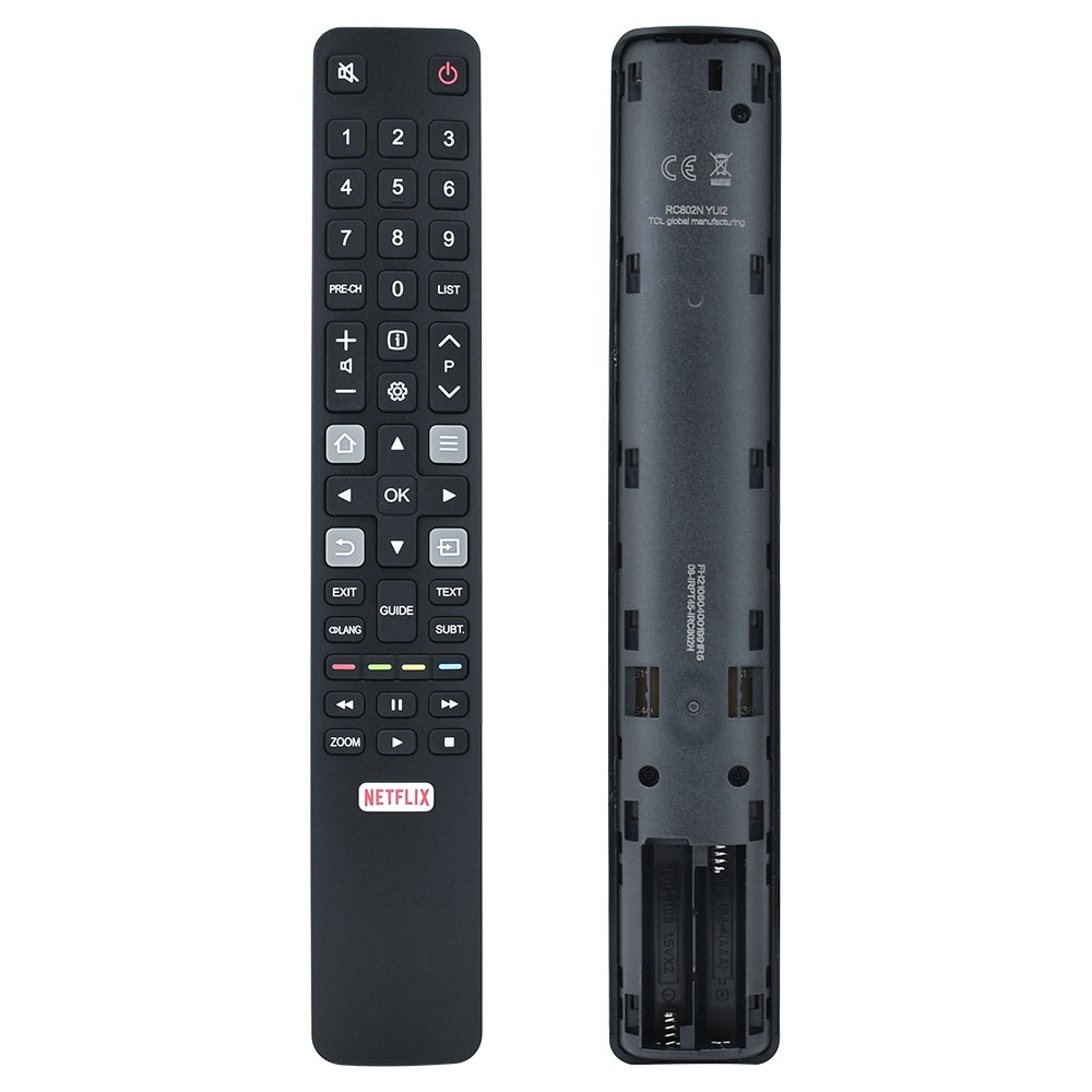 32S6000S Điều Khiển Từ Xa RC802N YUI2 Dành Cho Tivi Thông Minh TCL 32S6000S 40S6000FS 43S6000FS U55P
