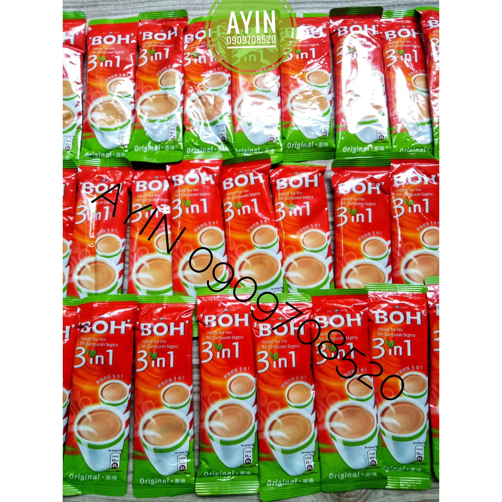 Gói Lẻ - Trà Sữa BOH 3in1 Vị Truyền Thống