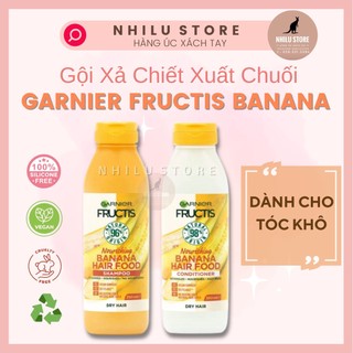 Bộ Đôi Gội và Xả Garnier Chuối