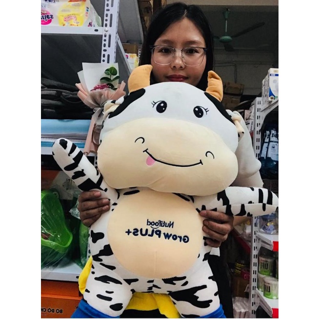 Gấu bông bò sữa siêu nhân