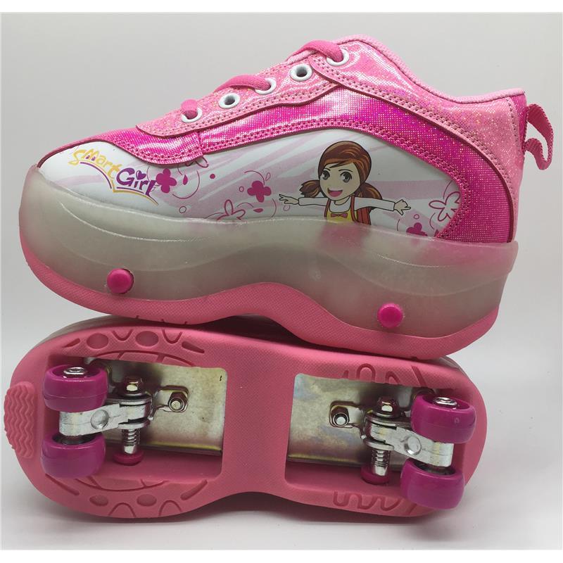 Giày Trượt Patin Bốn Bánh Tự Động Cân Bằng Cho Nam Và Nữ