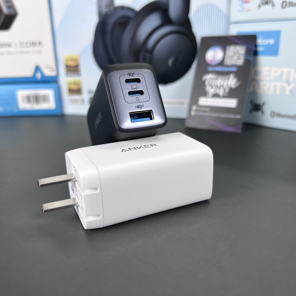 Cốc sạc nhanh Anker nano 2 công suất 65w PD/PPS/IQ 3.0 với 2C1A - A2667 Bảo hành 12 tháng