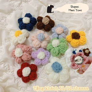 Pin cài túi đeo chéo, cặp sách handmade by YCMT