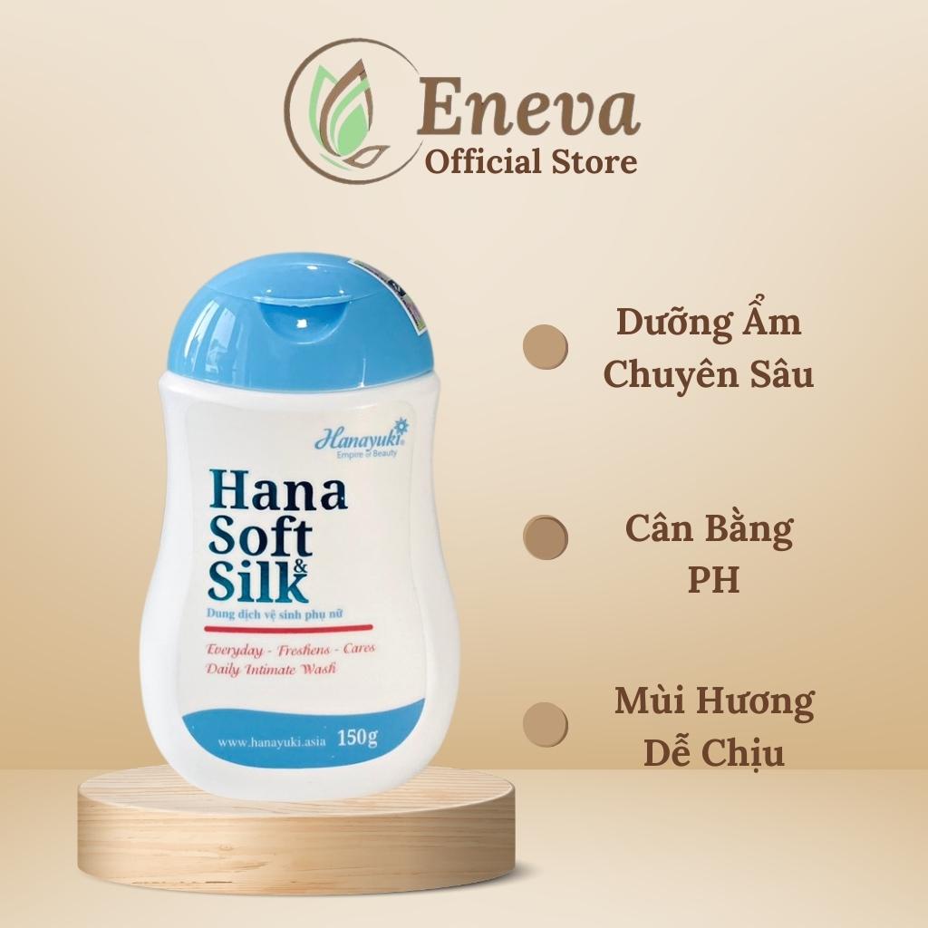 Dung Dịch Vệ Sinh Phụ Nữ Hana Soft Silk Chính Hãng - Hanayuki Chính Hãng Giúp Khử Mùi Vùng Kín 150g