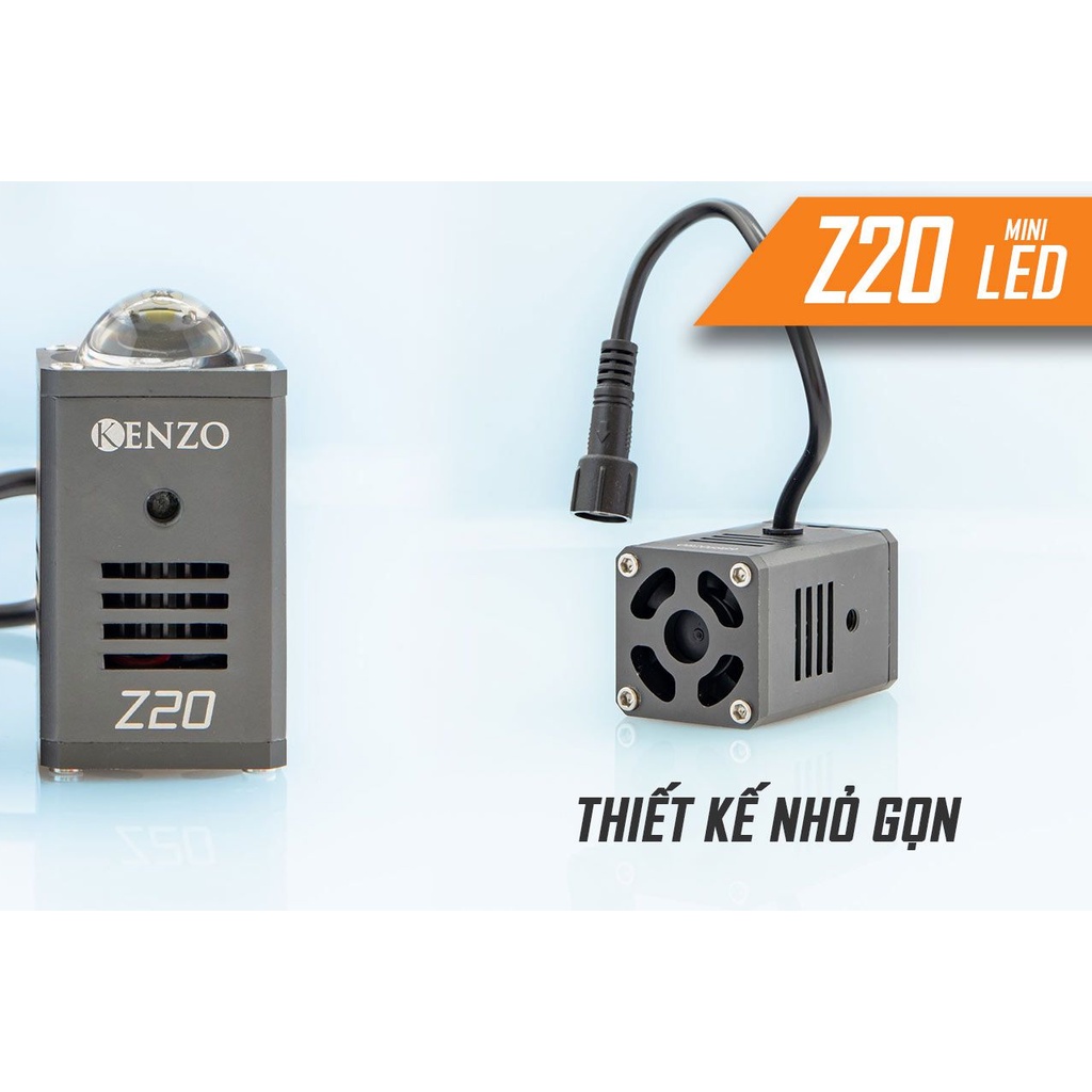 Bi Cầu Kenzo Z20, Đèn Chính Hãng, Bảo hành 1 năm