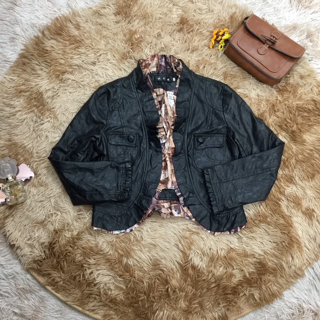 Áo Khoác Da Nữ B50037 - Size M
