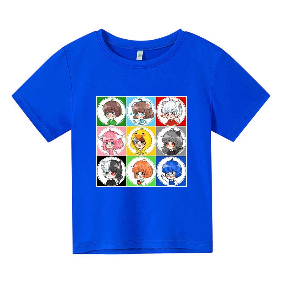 Áo thun trẻ em HERO TEAM, 4 màu, có size người lớn, King Cotton