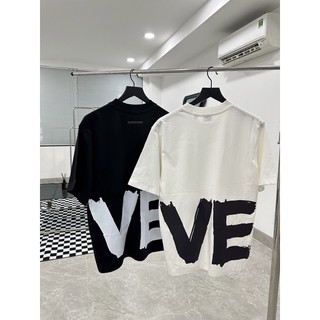 Tee bbr love cotton dày dặn trắng đen