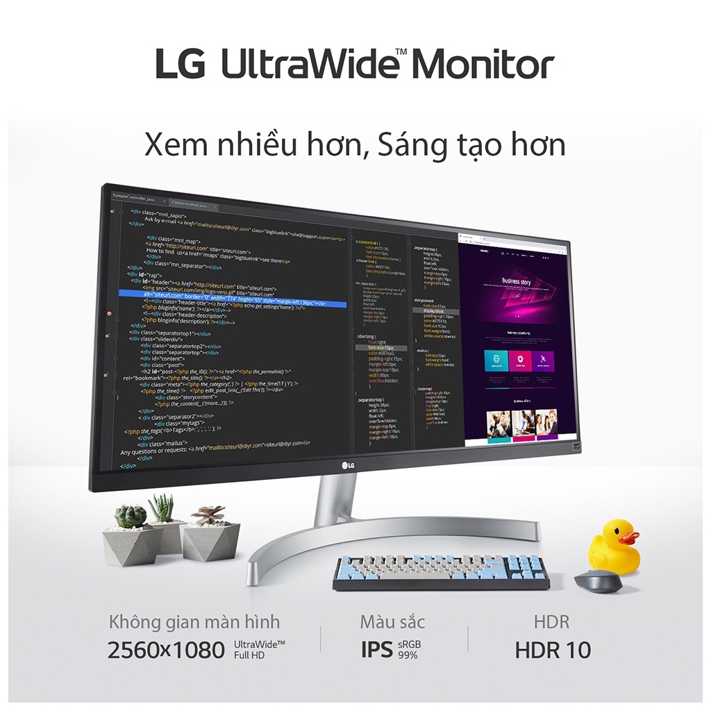 Màn hình LG 29WN600-W 29" IPS 75Hz Freesync HDR - Chính hãng LG | BigBuy360 - bigbuy360.vn