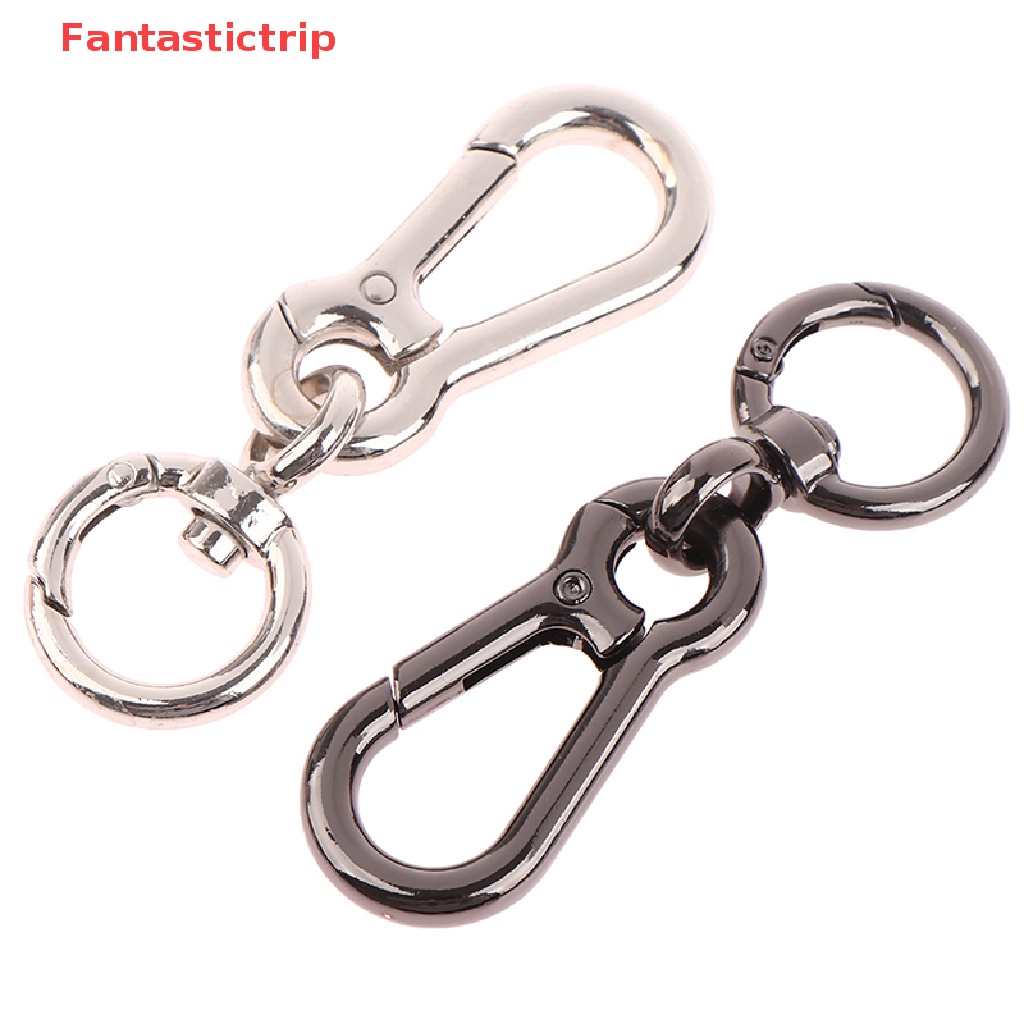 1 Móc Treo Chìa Khóa Bằng Thép Không Gỉ Chống Thất Lạc Mới