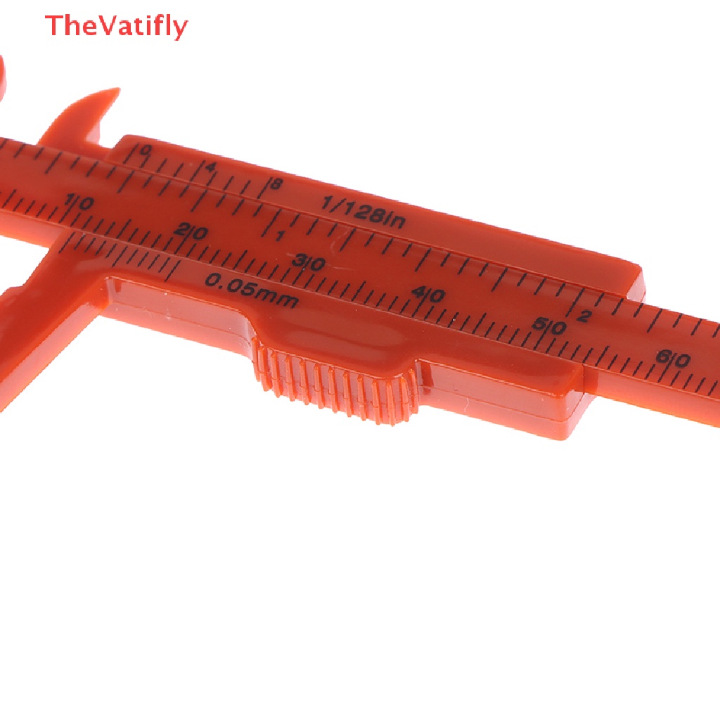 1 Thước Đo Lường Mini Bằng Nhựa 0-80MM Di Động Tiện Dụng