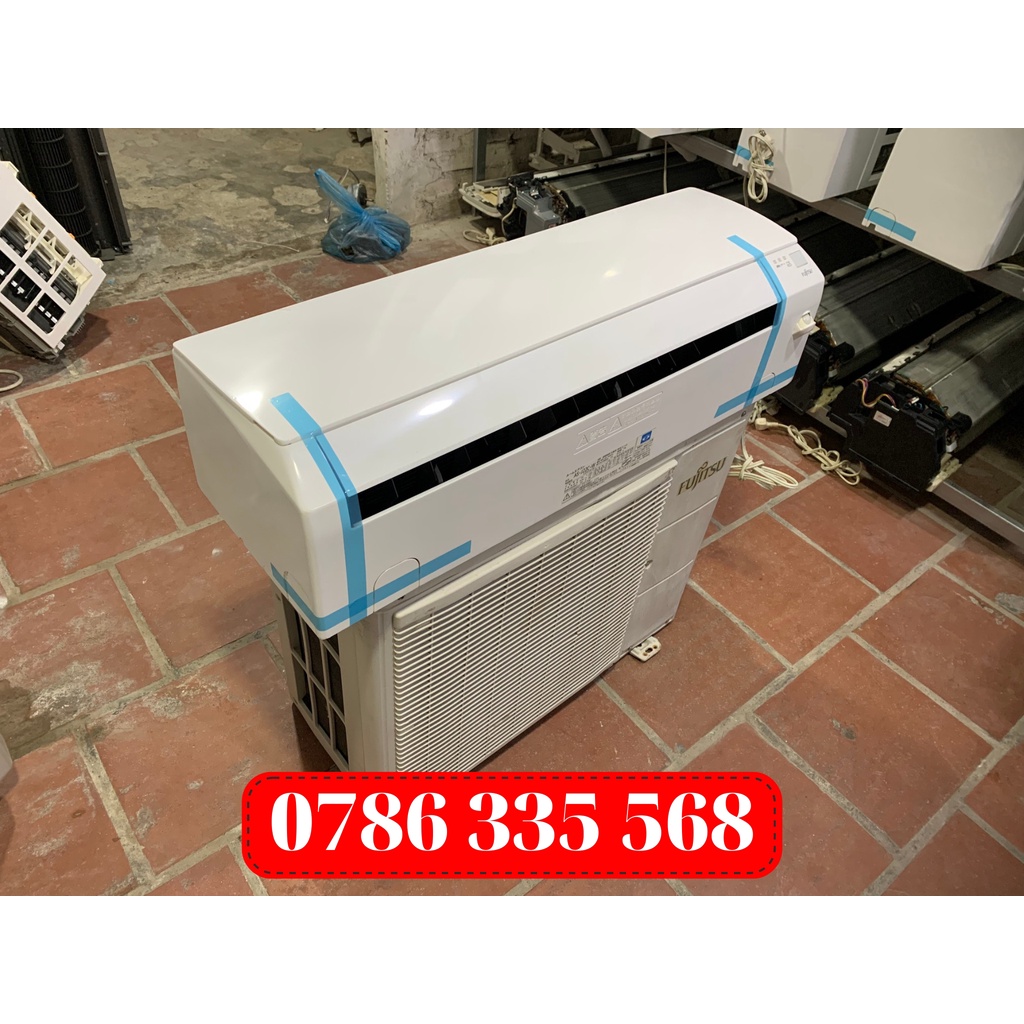 Điều hoà nội địa, Điều hòa bãi Nhật Fujitsu 9000btu mắt liếc, máy zin nguyên bản 100% chưa sửa chữa bảo hành 12 tháng