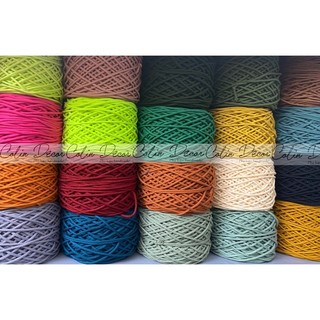 Dây dệt màu size 3mm thắt macrame [ảnh thật và video]