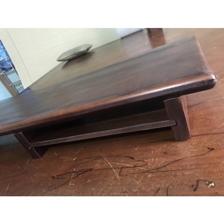 Kệ Màn Hình Máy Tính Bằng Gỗ Walnut [giải pháp sắp xếp bàn làm việc ngăn nắp]