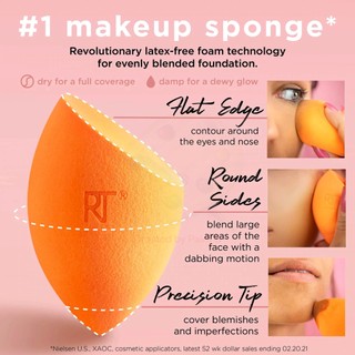Mút tán nền Real Techniques Miracle Complexion Sponge