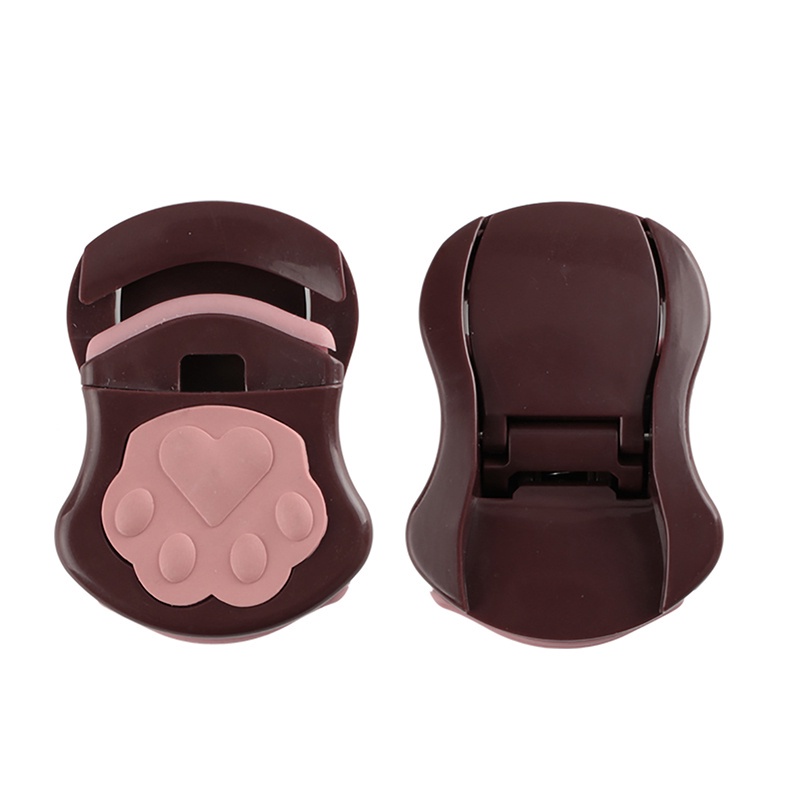 Kẹp Bấm Mi Cong Trang Điểm Làm Đẹp Hình Chân Mèo Sáng Tạo