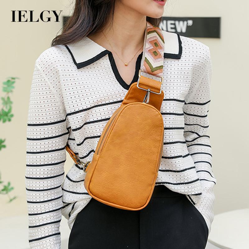 Túi Da pu Đeo Chéo Bản Rộng Thời Trang Cho Nữ