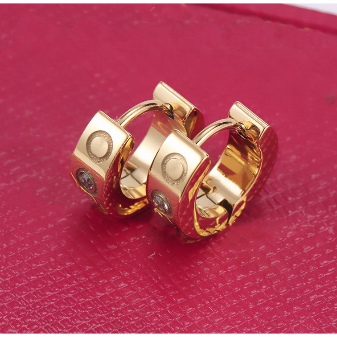 Bông Tai Đám Cưới Trái Tim Mới Năm 2022 Đính Kim Cương