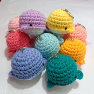 MÓC KHOÁ CÁ HEO LEN HANDMADE