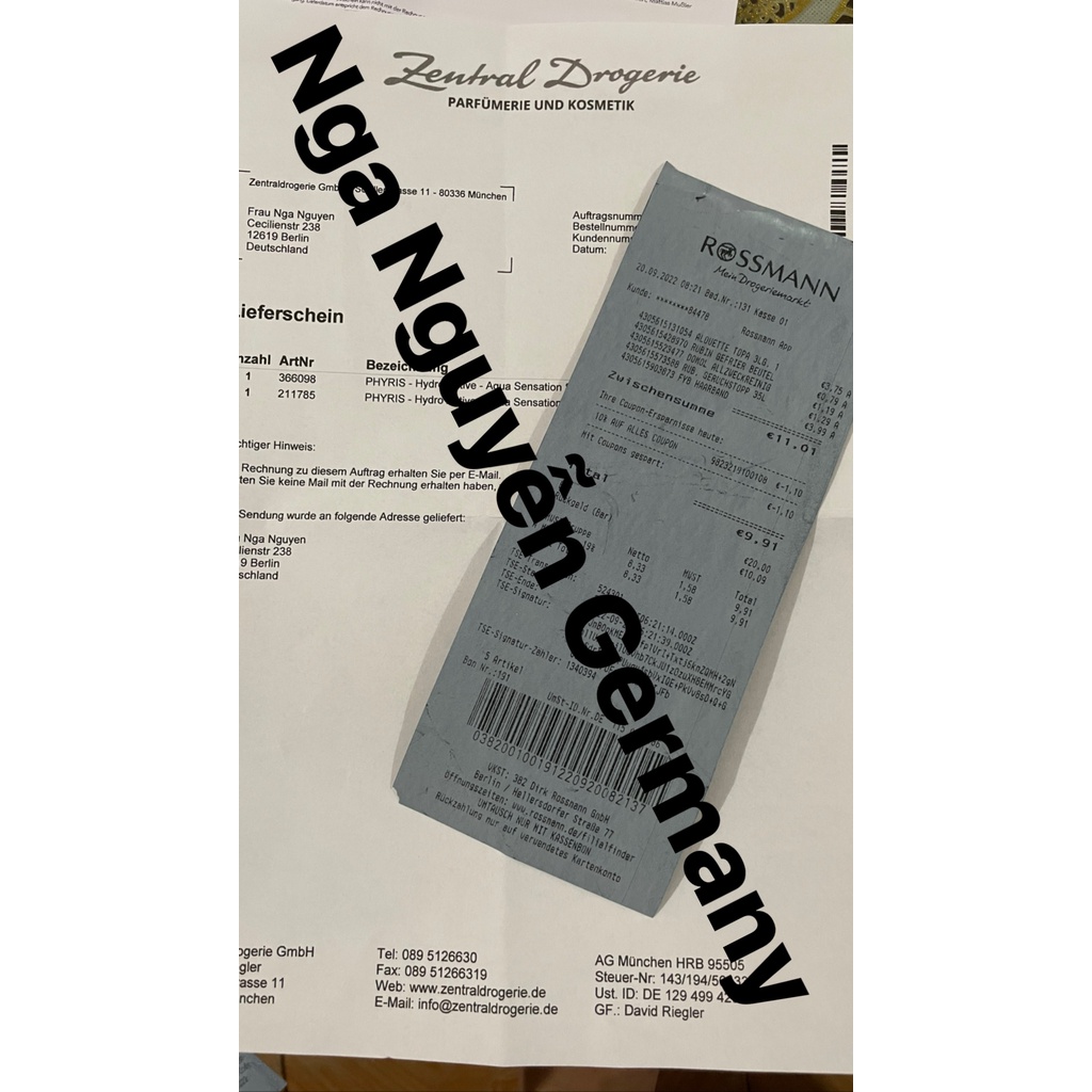 Nước hoa Yves Rocher - Comme Une Evidence L'eau De Parfum 50ml- Đầy đủ bill