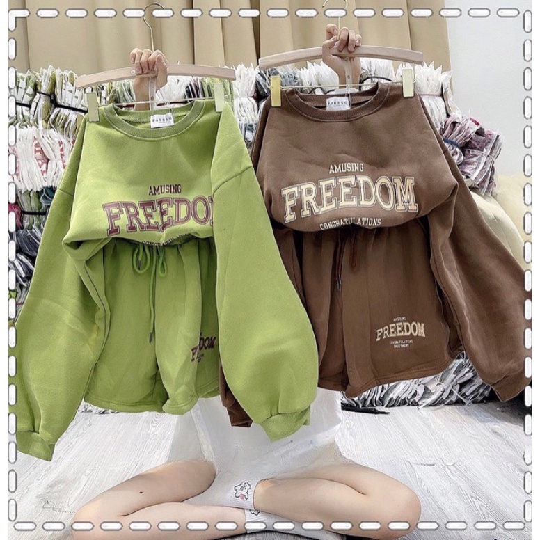 Bộ nỉ đùi Freedom DA6