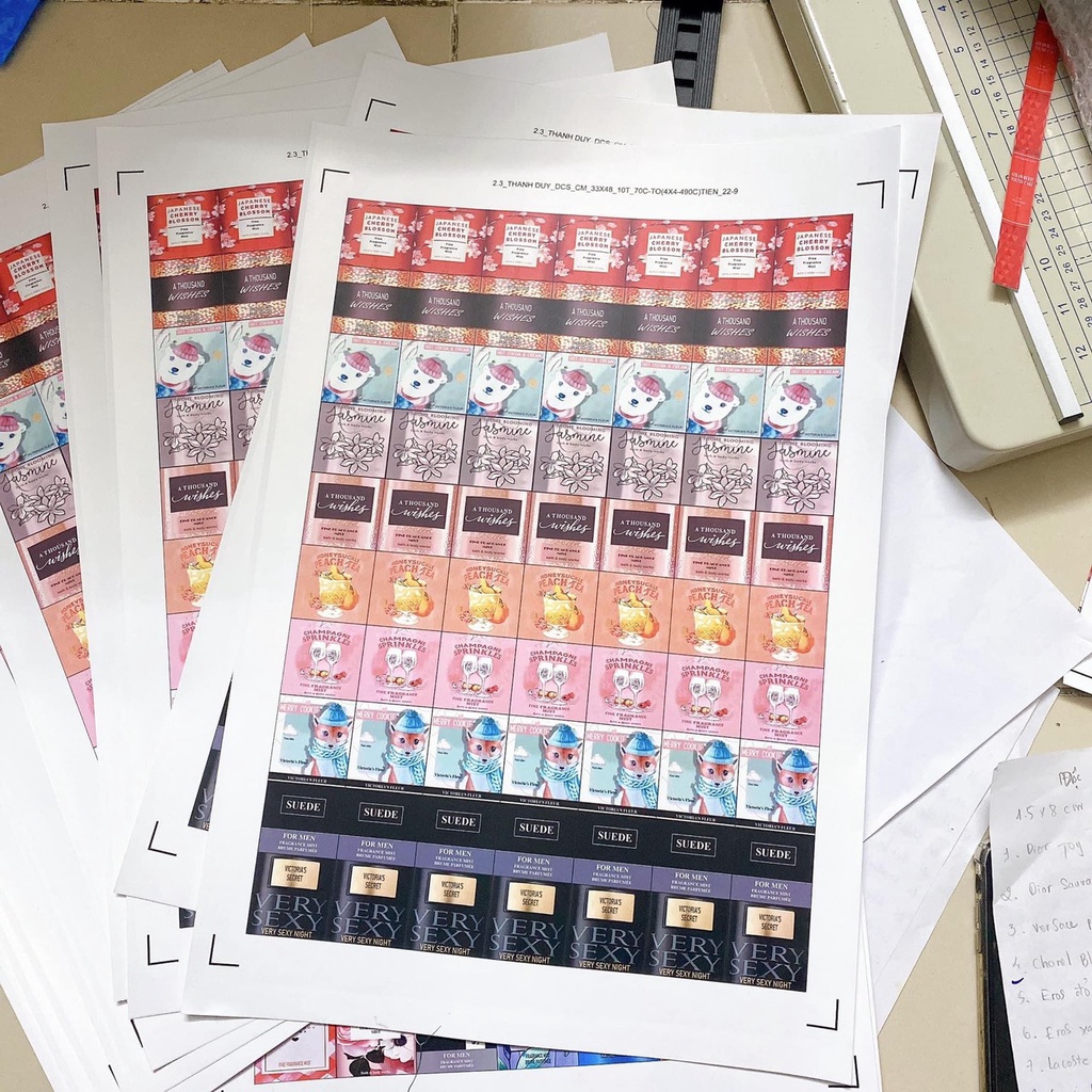 Tem nước hoa Afnan 9PM - 85 tem