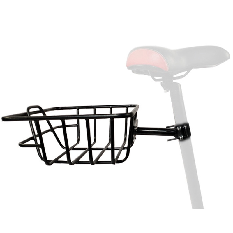 Giỏ Xe Đạp Có Dây Nâng Bằng Sắt Dày Dặn Tiện Dụng