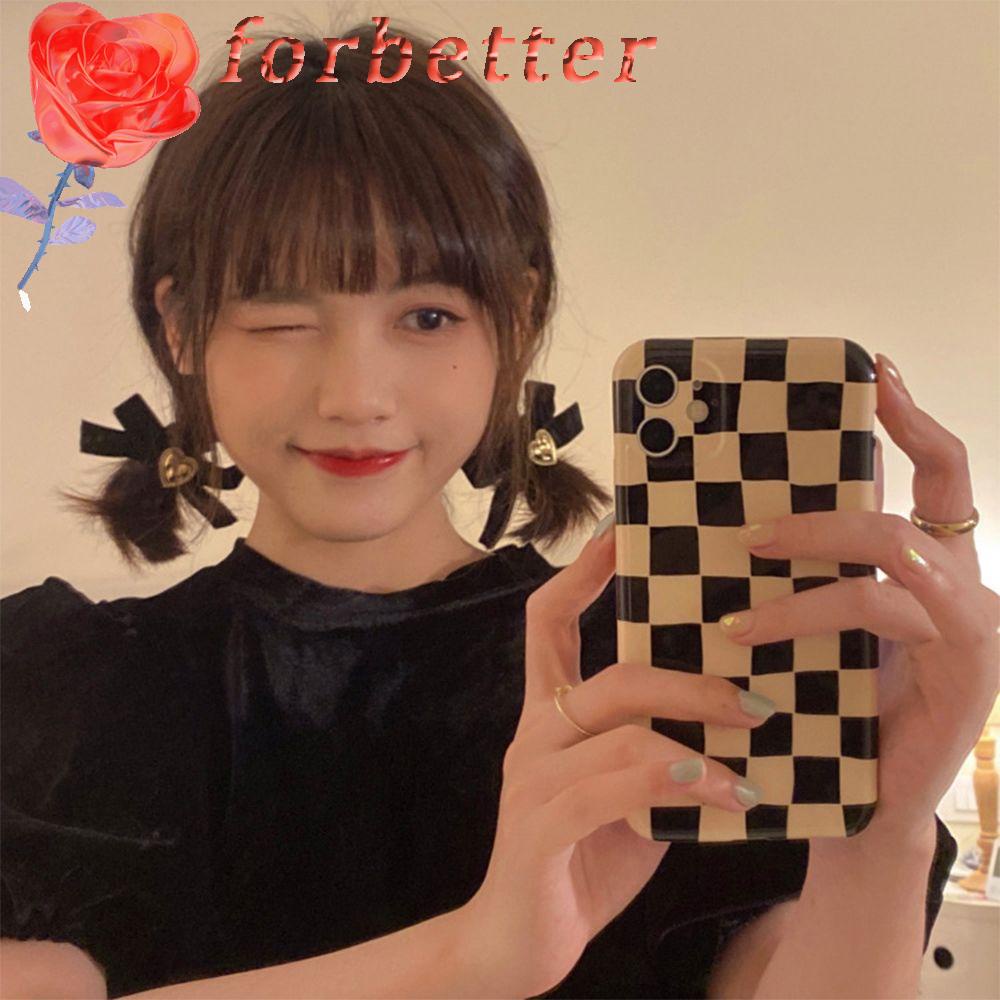 Dây buộc tóc thắt nơ màu sắc ngọt ngào phong cách Hàn Quốc cho nữ