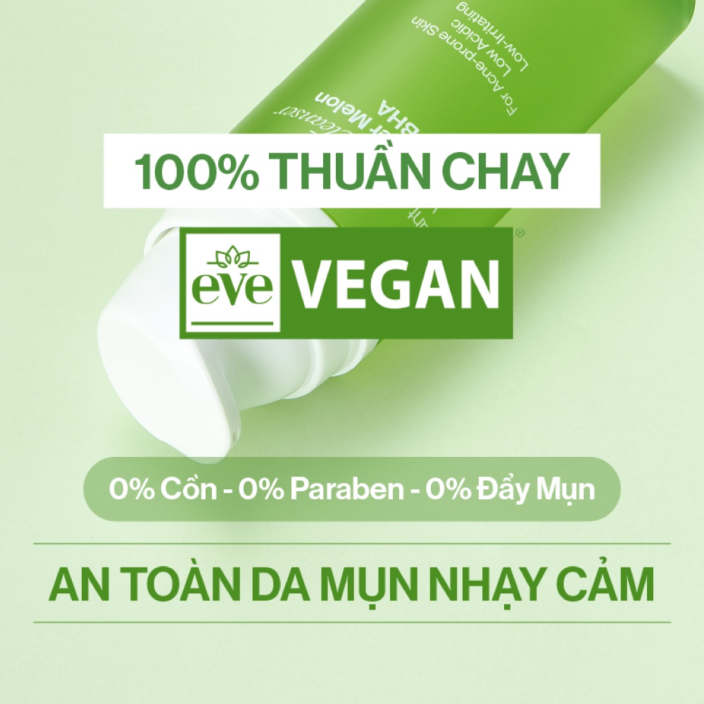 Sữa rửa mặt Khổ qua và Vegan BHA giúp làm sạch da và giảm mụn (160g)