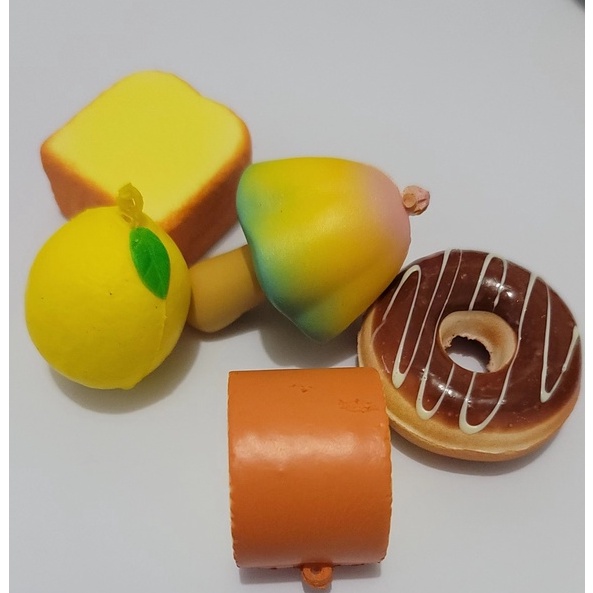 Đồ Chơi Mô Hình Bánh Kem / Bánh Cuộn Trái Cây / Đồ Chơi Trang Trí Nội Thất / Đồ Chơi Nén Cho Người Lớn/ đồ chơi xả stress