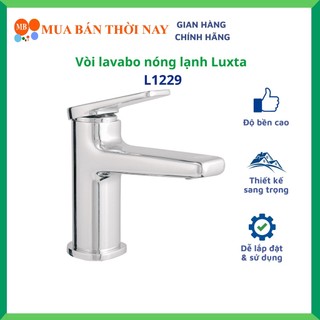 Vòi lavabo nóng lạnh Luxta L1229, Chính hãng bảo hành 05 năm