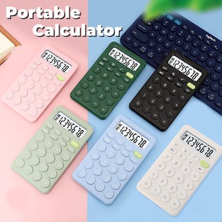Máy tính 8 chữ số mini màu sắc ngọt ngào nhỏ gọn tiện dụng cho văn phòng / trường học